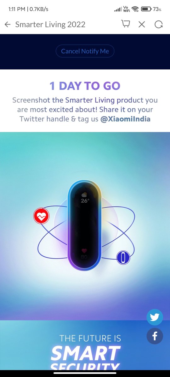 MFiSTARBOY's tweet image. Most Excited For #MiSmartBand6 
#FuturelsSmart #SmarterLiving2022 @XiaomiIndia