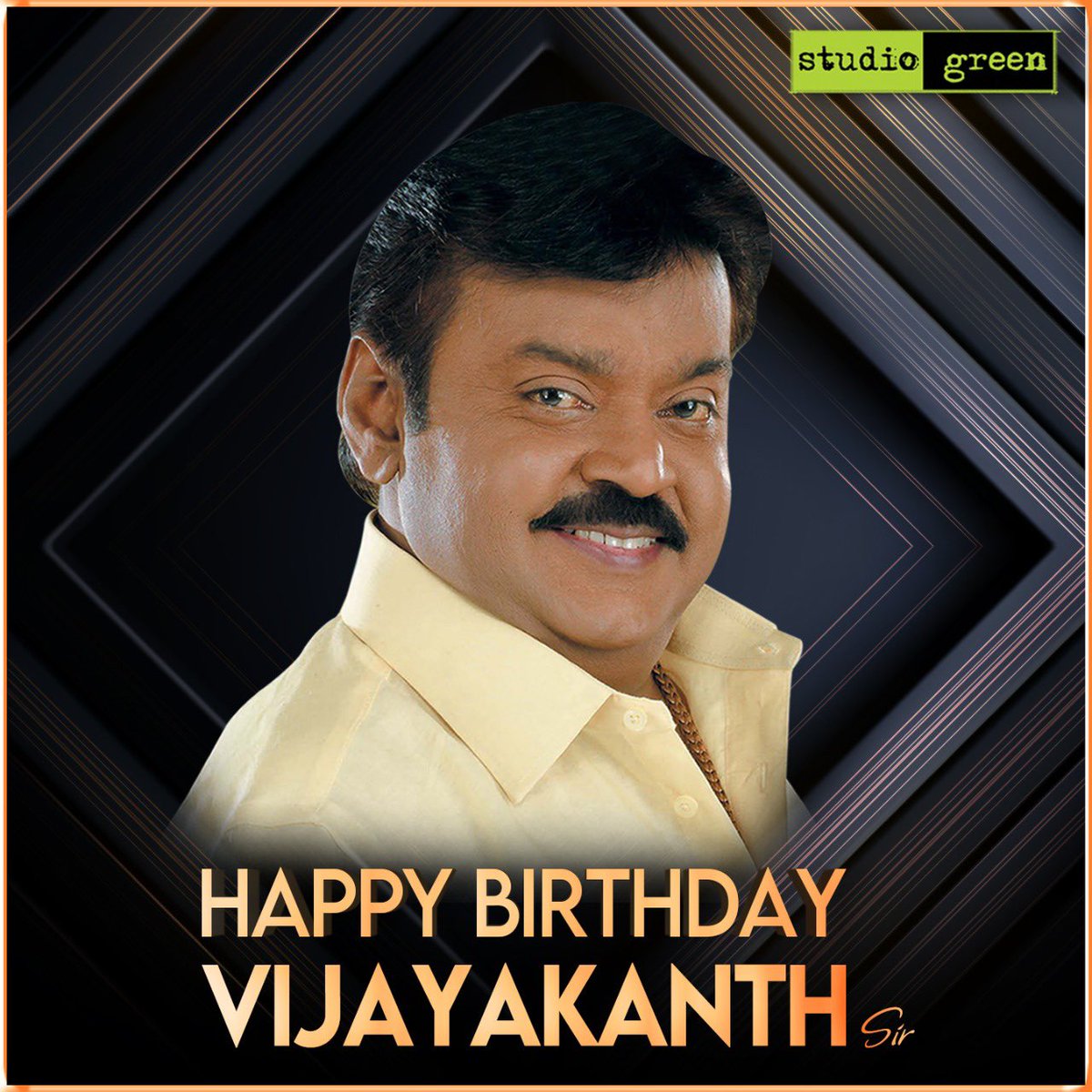 Wishing Captain Vijayakanth sir, a very Happy birthday💐💐

From Team <a href="/StudioGreen2/">Studio Green</a> <a href="/kegvraja/">Gnanavelraja</a>

<a href="/iVijayakant/">Captain Vijayakant</a> #HBDVijayakanth #HappyBirthdayVijayakanth #Vijayakanth #StudioGreen #KEGnanavelRaja