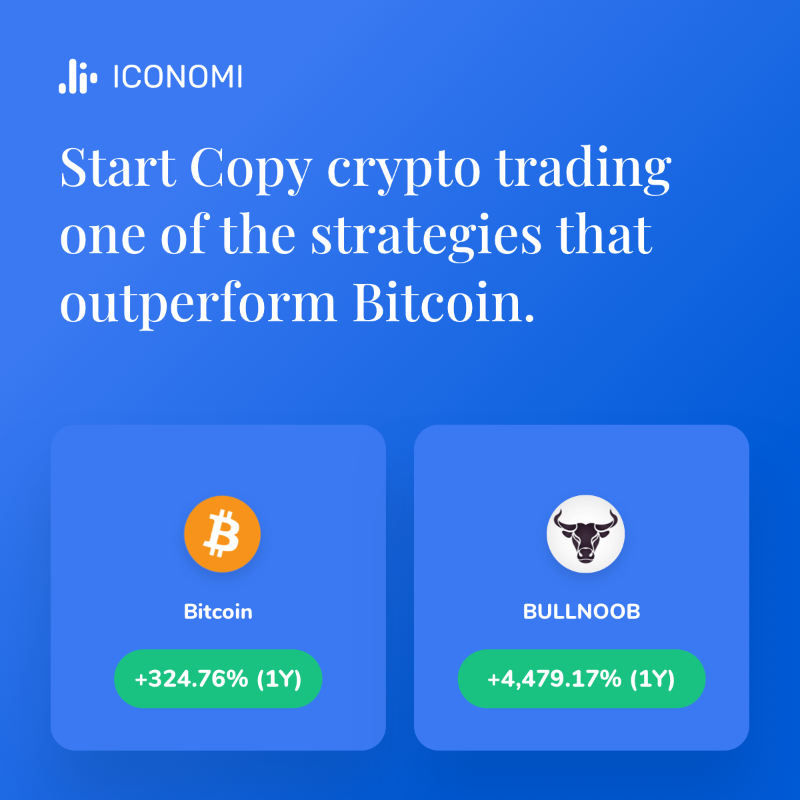iconomicom's tweet photo. Feel unsure which Crypto will lead to profits? Copy a pro and let them do their magic.