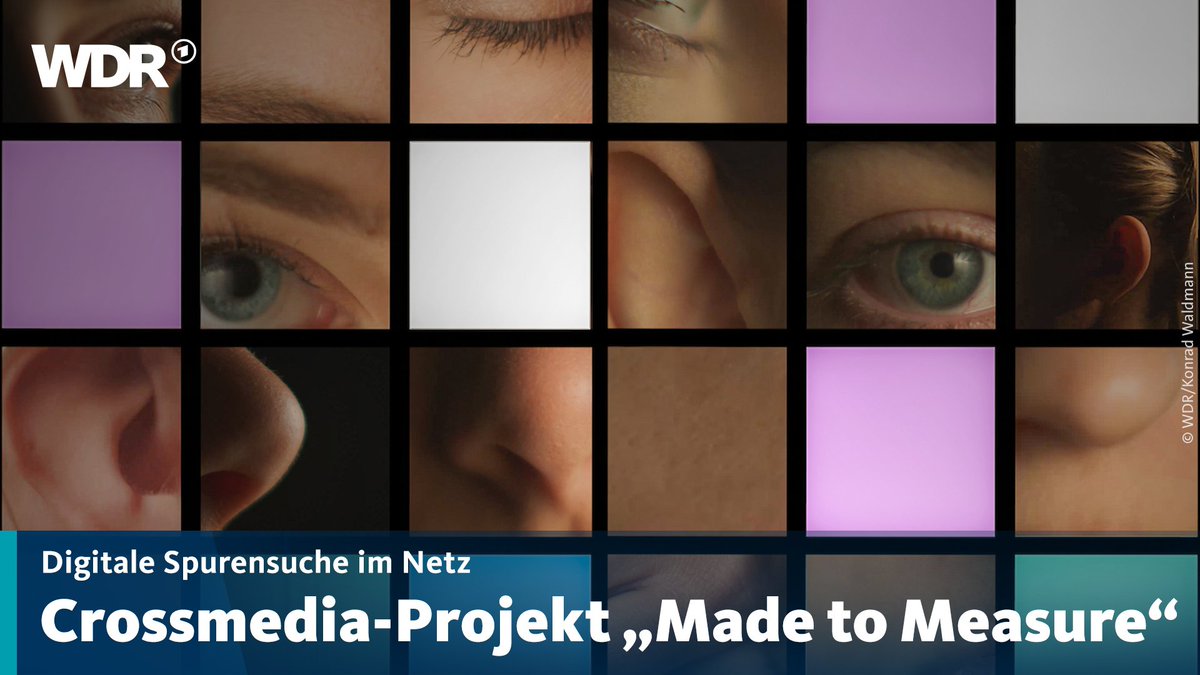 Was passiert eigentlich mit den #Daten, die wir beispielsweise in sozialen Medien hinterlassen? 

🔍Das erfahrt ihr ab 29. August in der #WDR-Doku „Made to Measure – Eine digitale Spurensuche“.
👉presse.wdr.de/plounge/wdr/pr…