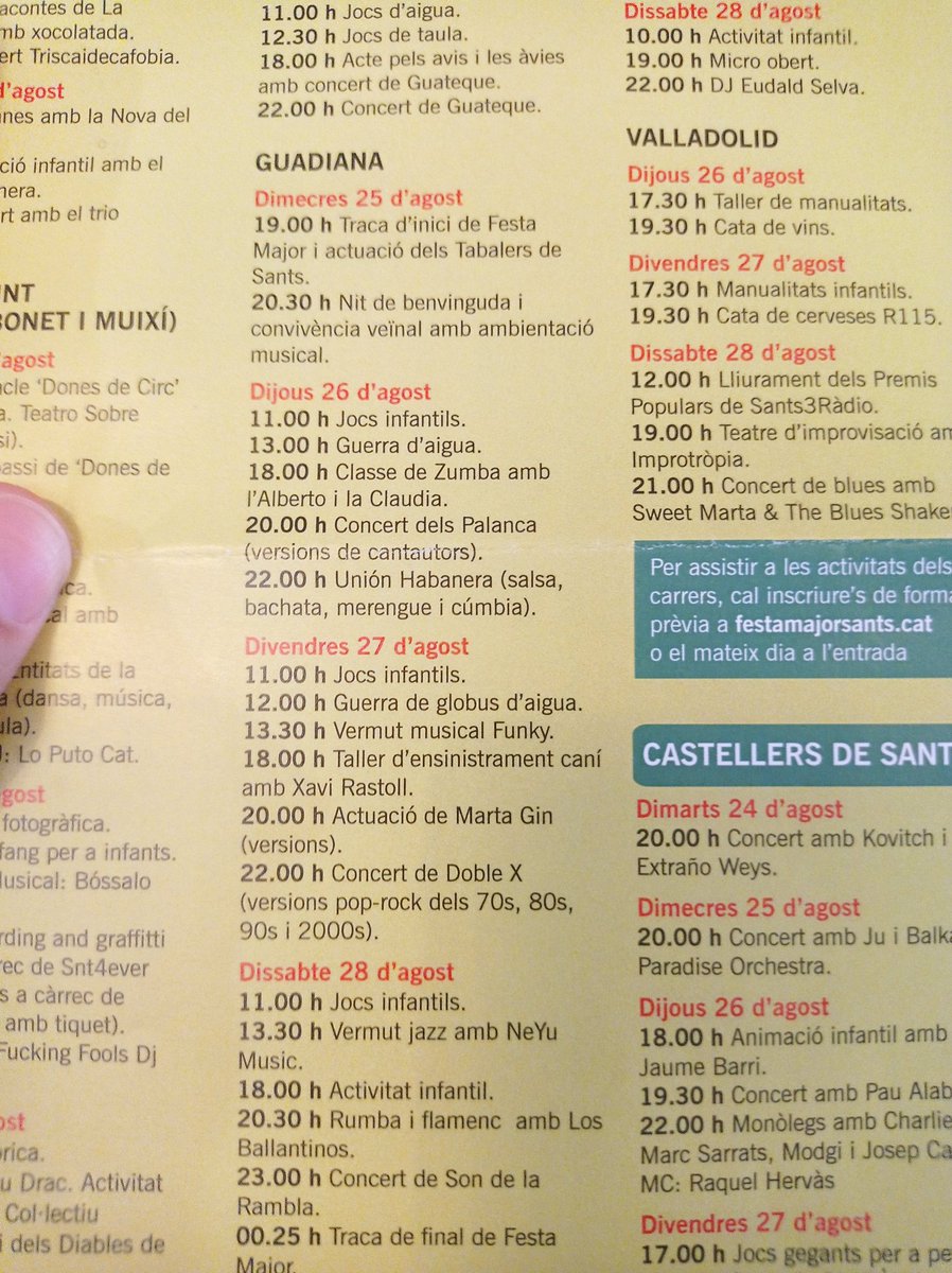 I recordeu avui comencem actes al carrer Guadiana
#ViscalaFestaMajor