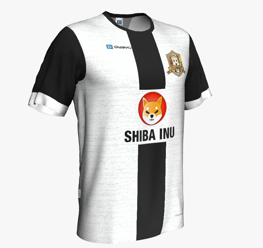 dani_cuev's tweet photo. New kit of @CDLaMuralla_? 😏😏 @Shibtoken 🐶🚀🌙 https://t.co/fCEdqh85Q9