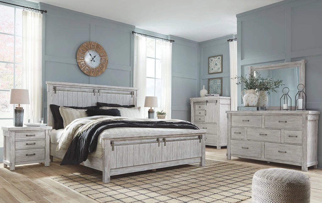 Where have you been all my life? It's like love at first sight each and every night! ❤️
 
Shop Now: buff.ly/3ggw0xO
 
#regency #regencyfurniture #savewithstyle #bedroom #brashland #kingbed #bedset