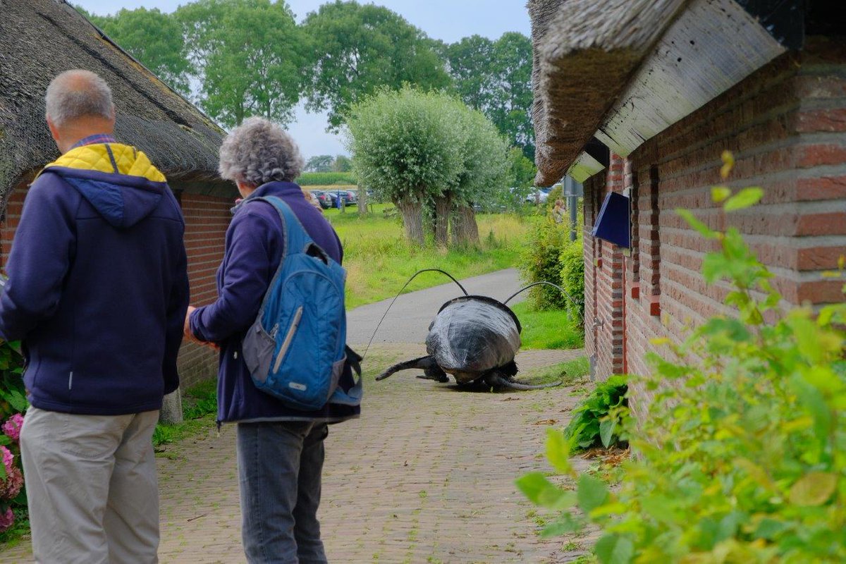 Kom je zondag 29 augustus naar Tiengemeten? Niet schrikken! Je kunt zo maar oog in oog komen te staan met een levensgroot insect... 🐞🪳

#bigbugs #straattheater #openluchttheater #theater @Natuurmonument #tiengemeten #fondspodiumkunsten 

natuurmonumenten.nl/bezoekerscentr…