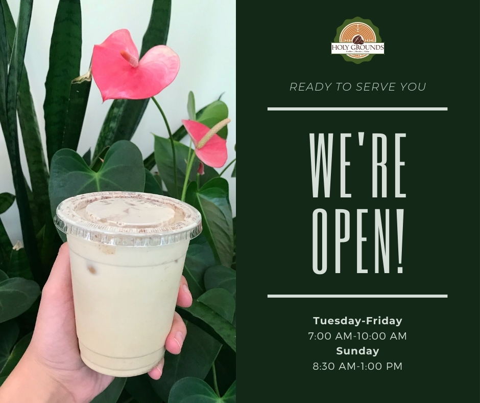 holygroundscafe's tweet photo. Ready to serve our downtown commuters. Open until 10 AM. #atxcoffee https://t.co/uzWg91tKV8