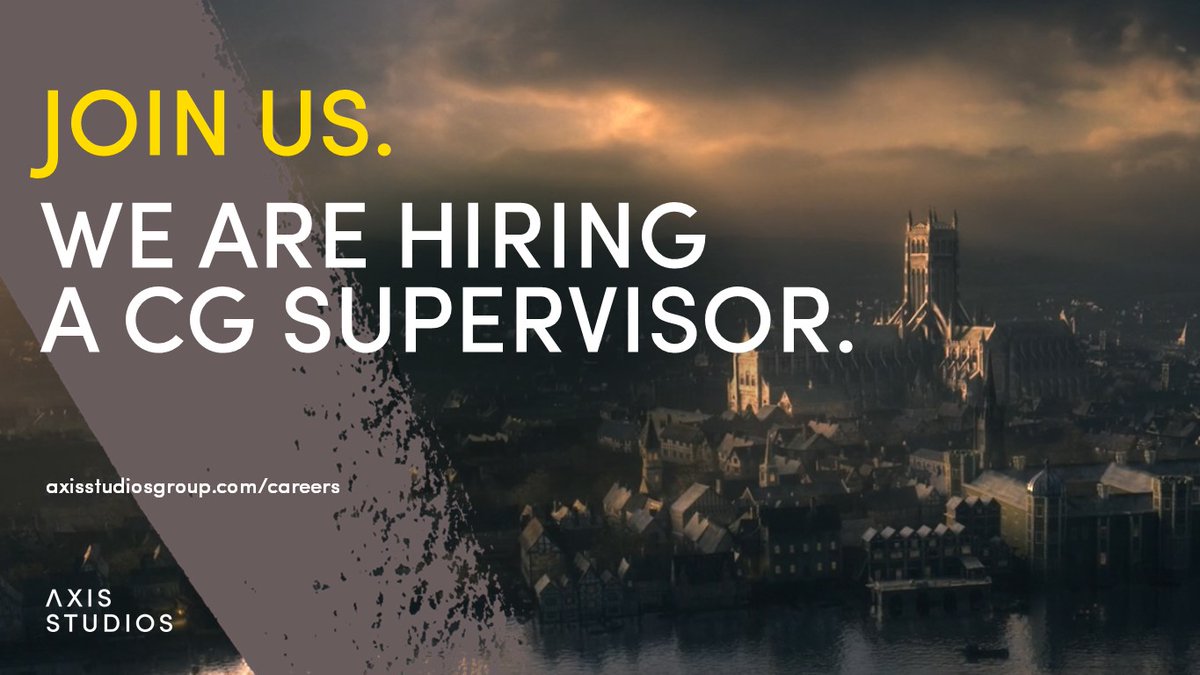 axisstudiosgrp's tweet photo. We’re looking for a Houdini based CG SUPERVISOR to join our amazing Bristol team!
Are you a super supe with leadership abilities, communication skills, & understanding of the production process? Apply here:
https://t.co/4QtXmZbr9C
#AxisStudios #CGSupervisor #Hiring #Houdini https://t.co/kiXoiZalBq