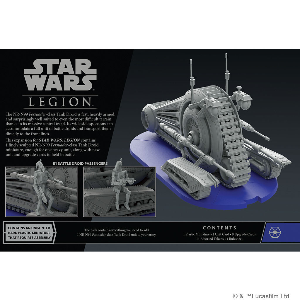 SWLegionEs's tweet photo. Nuevos avances de lo que se avecina. 

NR-N99 Persuader-Class Tank Droid

¿Qué os parece? 

#starwars #starwarslegion https://t.co/0Iut6dtImL
