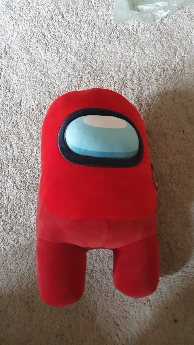 _DynamicDan's tweet photo. He has arrived 😁 @InnerslothDevs @AmongUsGame #redsus #AmongUs #amongusplush https://t.co/Y4SgvuFkIr