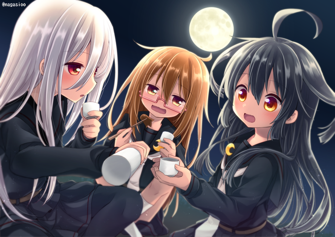 月見酒をするきくみかもちを描かせていただきました!
リクエストありがとうございました～!
https://t.co/mbwM37BSFI #Skeb #Commission @skeb_jp 