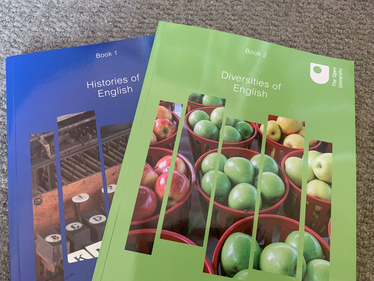 gerryhowley's tweet image. Hot off the press hard copies of books 1&amp;amp;2 for our new module L201 English in the World just arrived! I’m really looking forward to working on this module! @philipseargeant @Carotagg @MariaLeedham @OpenUniversity @OU_LAL #newmodule #openuniversity