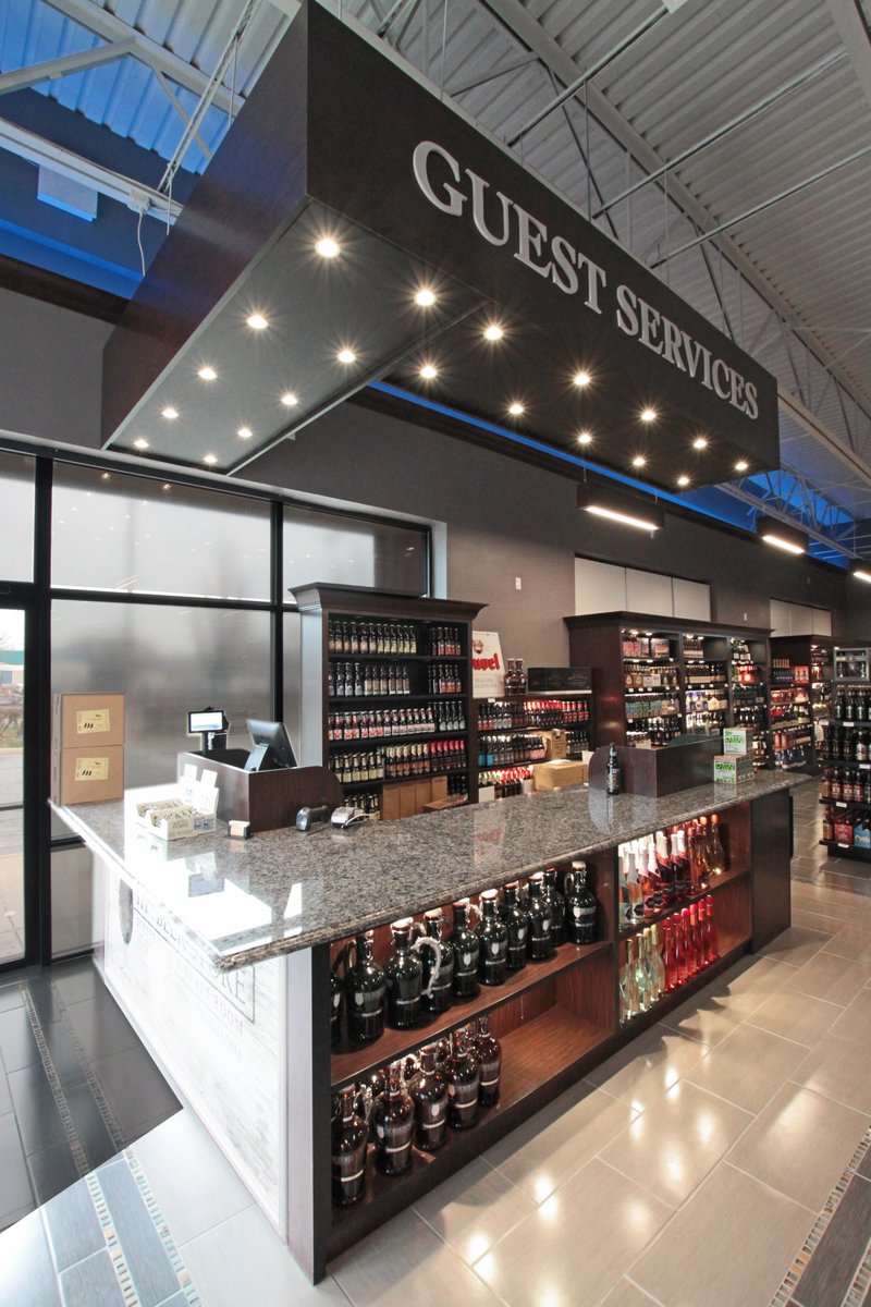 TCMillwork's tweet image. Our beautiful work at The Beer Store.