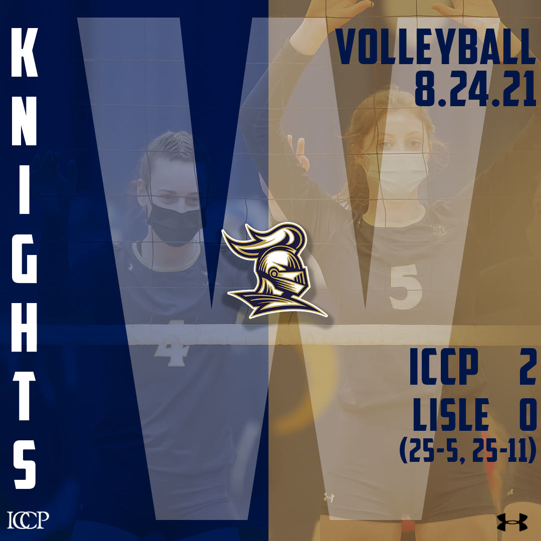 ICCPKnights's tweet photo. IC Catholic Prep Varsity Volleyball gets the 2 set win over Lisle High School (25-5, 25-11) in the season opener. Freshman and JV Volleyball win in similar fashion.
π NEXT UP: ICCP VB hosts Wheaton North on Tuesday, August 31
#weareIC #KnightUp217 #iccpvb #elmhurst https://t.co/Etl32dJLCk