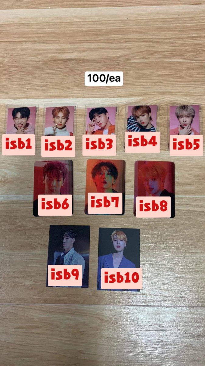 NekomaiShops's tweet photo. codes for:
💙 assorted monsta x photocards
#NKMS_OnHand https://t.co/nkrhOOn1Yj