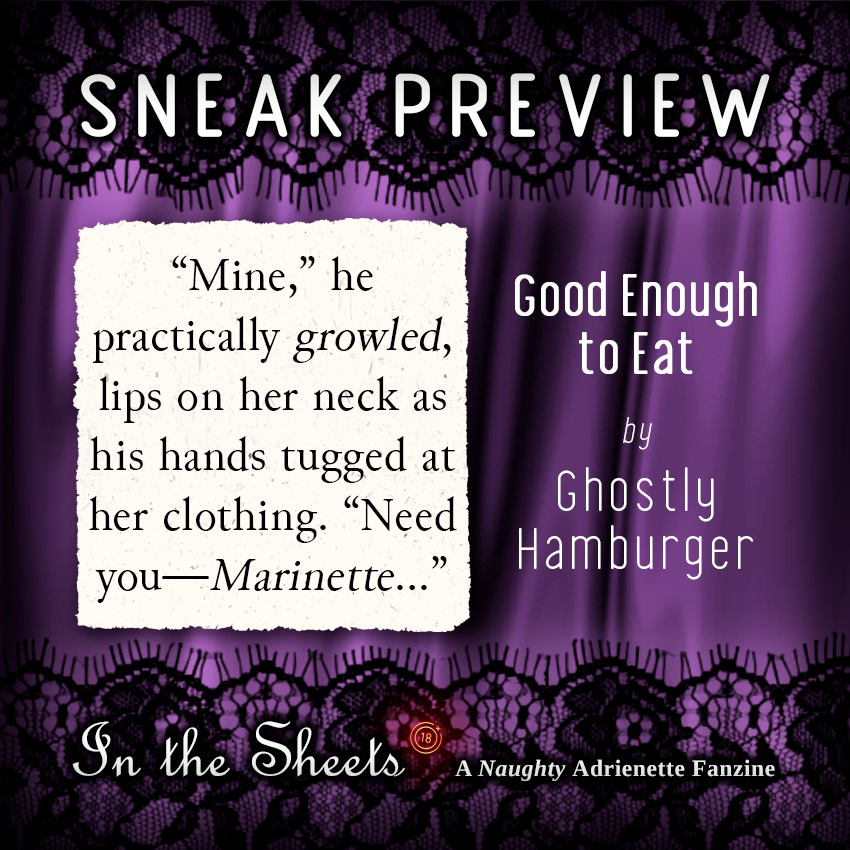 AdrienetteZ's tweet photo. This sneak preview is from Ghostly Hamburger!

Do you want more… more… more? Save the date!

https://t.co/oozTHQHx7Y

Cumming August 27th, 2021
#ml #miraculous 🐞 #inthesheets #mlNSFWzine #mlzine #adrienette #miraculousladybugsin #miraculust #miraculoussmut https://t.co/zzJWGGXzZl