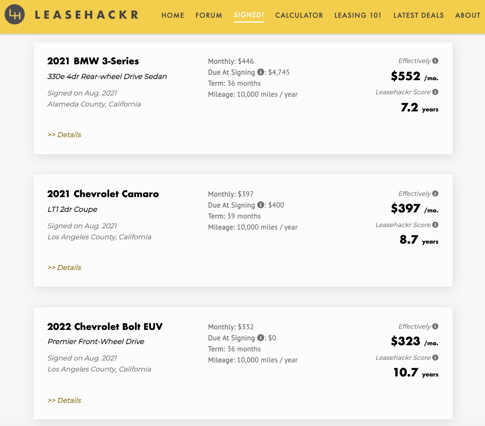 Leasehackr audi e tron deals