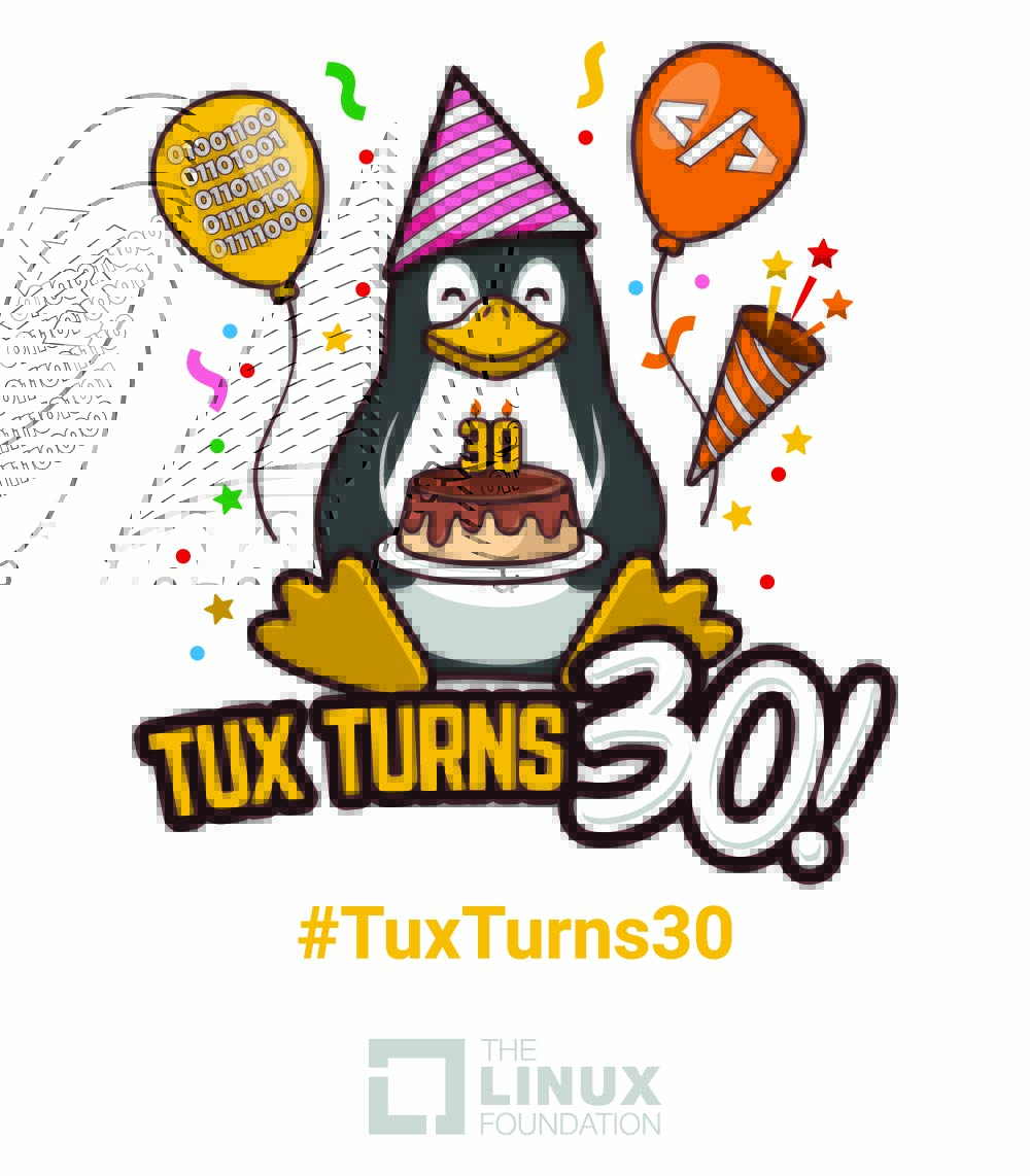 Doğum günün kutlu olsun / Happy birthday 
#Linux #30YearsofLinux #TuxTurns30
#LinusTorvalds #opensource