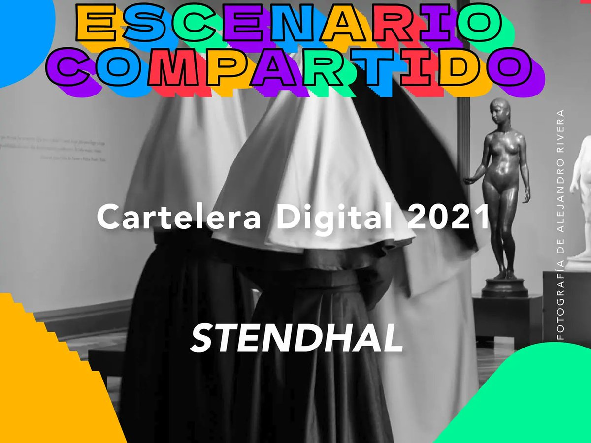 teatrodelpuente's tweet photo. ¿Cuál es el rol del arte en un futuro pospandémico? 🤔. #Stendhal, de la compañía @TiananmenCo reflexiona sobre reencuentros, la especie humana y los límites del teatro.

🗓️Sólo 4 funciones, desde este viernes 27.

#EscenarioCompartido.

🎟️ Entradas 👇🏾
https://t.co/JglXFwrLth https://t.co/aoKkKb5yJN
