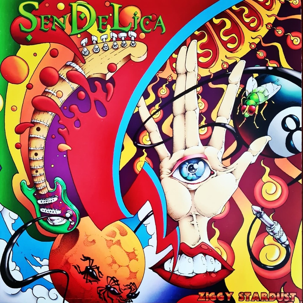 CarlosTheDJ's tweet photo. Final Sendelica post is this belter, their cover of Ziggy Stardust. The 7 inch has an even more mind blowing Astralasia remix 🤯
.
#Sendelica #davidbowie #ziggystardust #vinyl #7inchvinyl #spacerock #psychedelicrock #fruitsdemerrecords https://t.co/iEX2urrfuP https://t.co/Qo0tvcCWhj