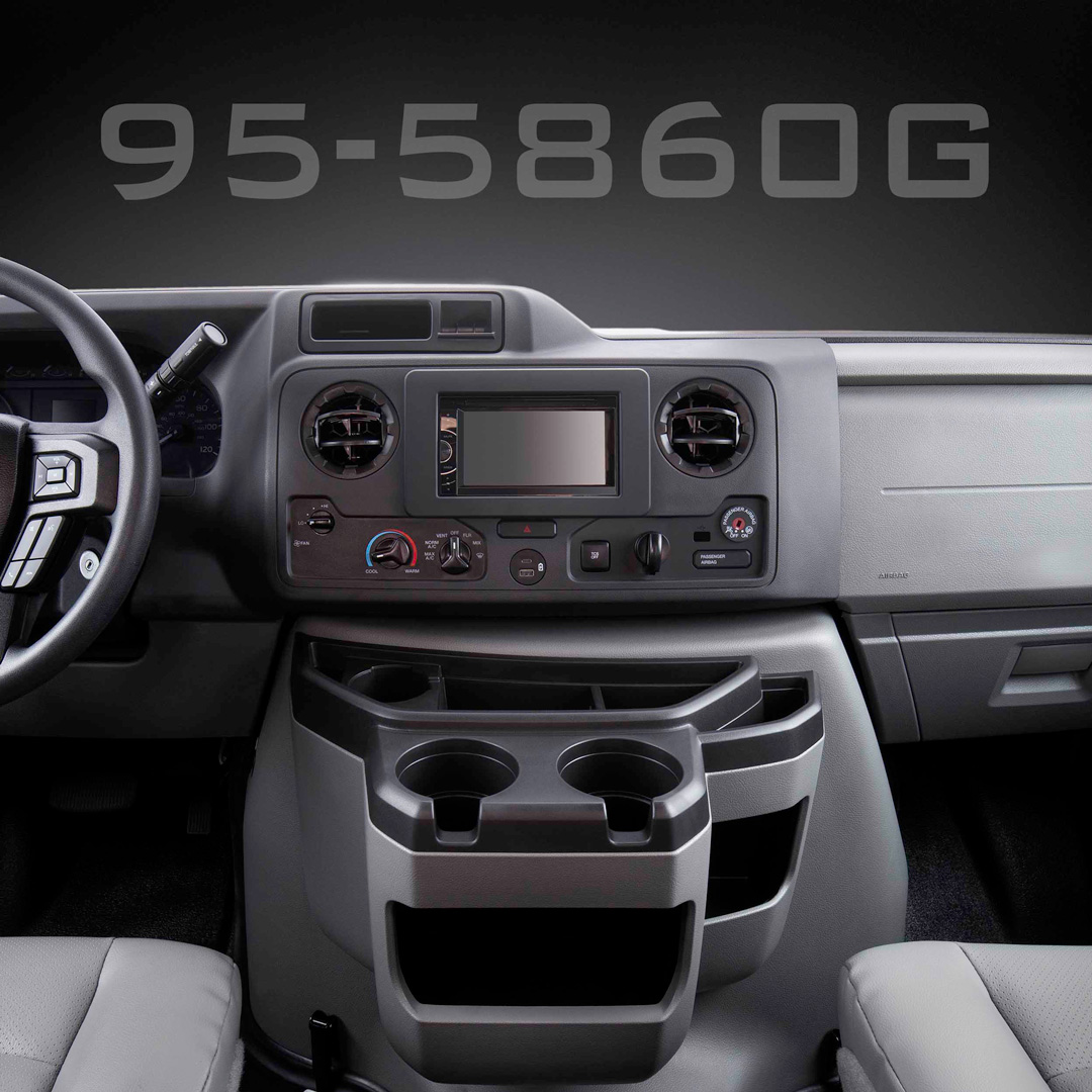 MetraElectronic's tweet photo. Here's a close-up look at our new 95-5860G dash kit designed to fit 2021-up* Ford E-Series Cutaway models. In stock now! Learn more at https://t.co/rYDfi5Ozol
*Visit https://t.co/MI6DnNi0Ah for up-to-date vehicle specific info.
#mobileelectronics #ford #fordeseries https://t.co/mHX2jgKQT6