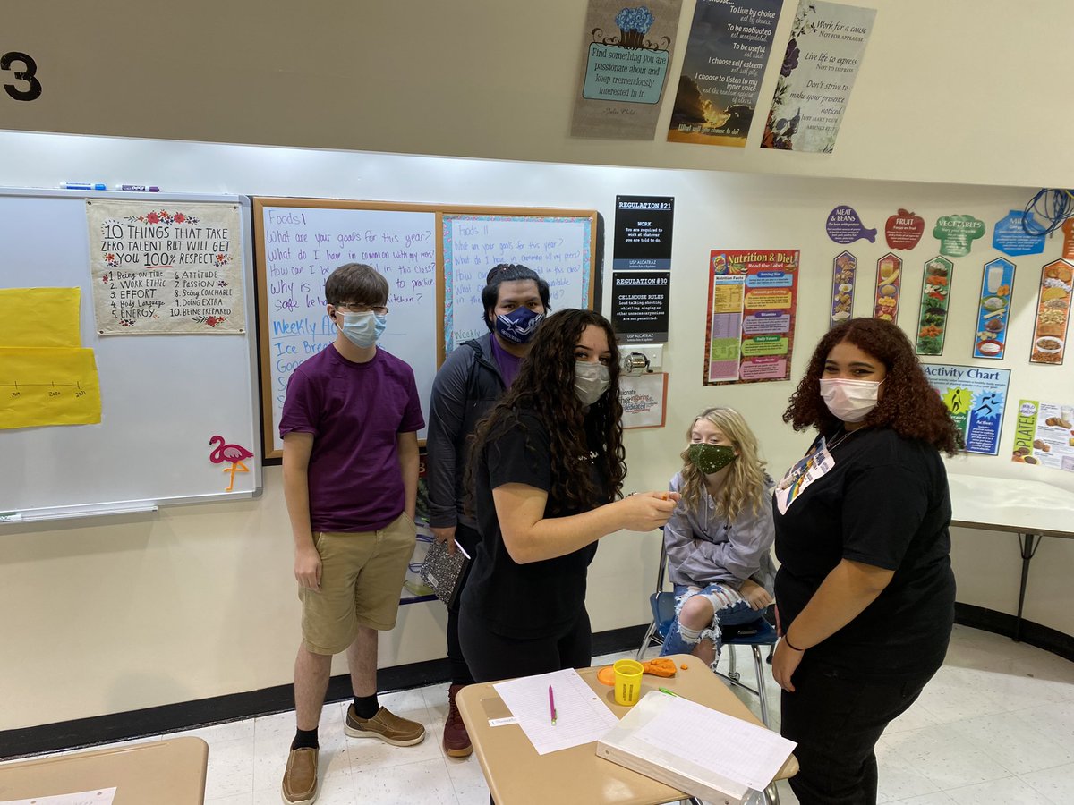 FHScooks's tweet photo. The first few days! Building relationships will set the tone for the rest of the semester. Take the time to allow students to get to know each other and create a classroom where students want to be! #BackToSchool  #relationshipsfirst @BurkeCoSchools https://t.co/CDUF5jjttE