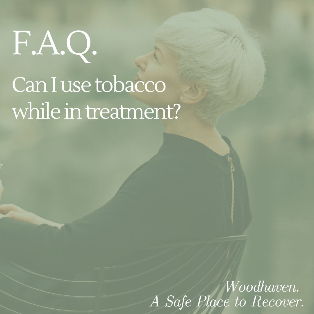 WoodhavenOH's tweet image. Clients are permitted to use tobacco during designated times. #AddictionRecoveryCenter #FAQ bit.ly/3uKchuZ