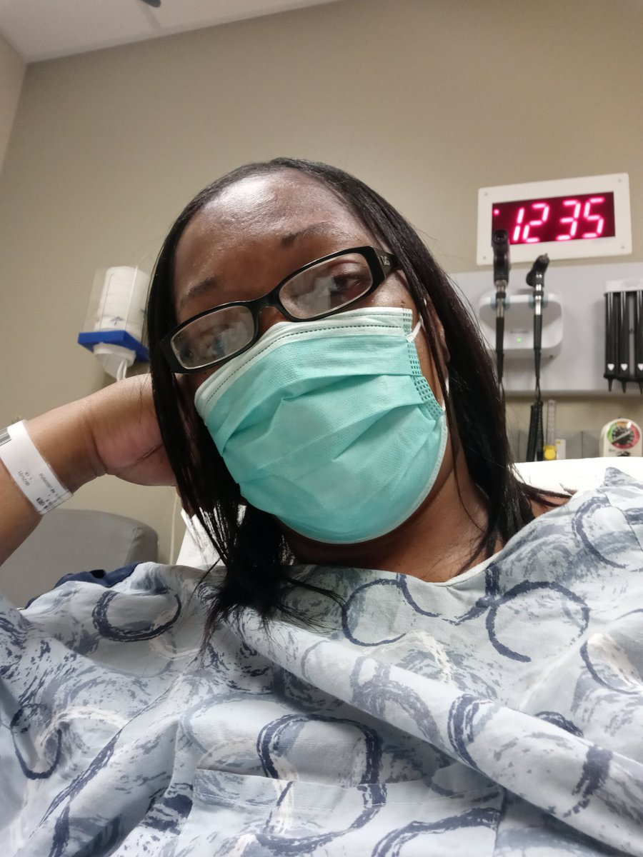 When your Dr doesn't want to do right by you, this is where you wind up. My pain management dr does nothing and really doesn't understand #sicklecellpain. She even took me off one of my pain meds and said 'you'll be fine'. It's hard to find a good dr I swear... #sicklecellsucks