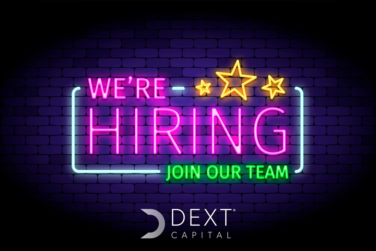 DextCapital's tweet photo. We have several positions open! 

Follow the link below for details of all of the positions we are currently adding to our team:

https://t.co/9icBrXuvYd

And make sure to visit our website at https://t.co/QgrM55y9Ok to learn more about us! https://t.co/i8206ydUUg