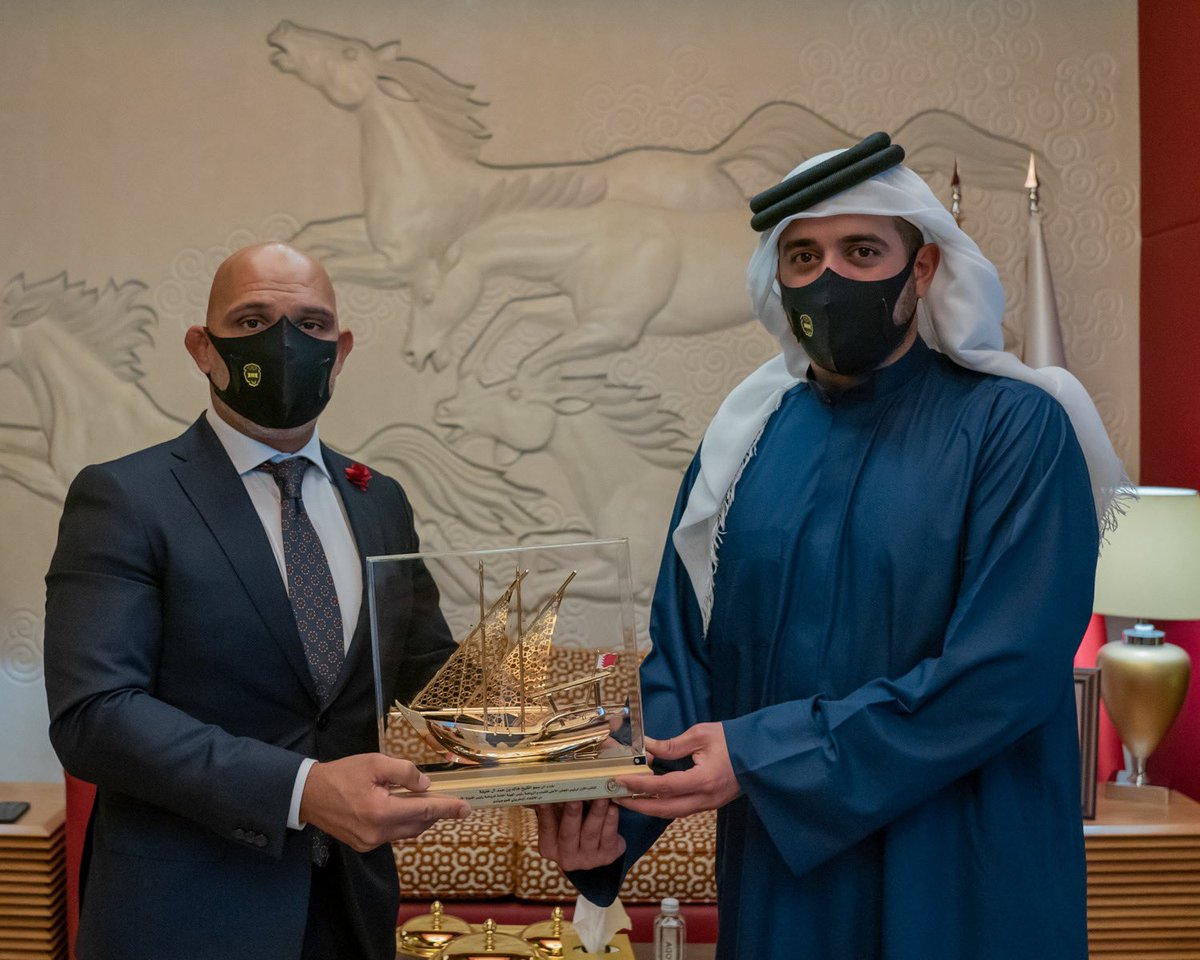 الهيئة العامة للرياضة (@gsa_bh) on Twitter photo خالد بن حمد: نشيد بجهود الجميع ونتطلع للاستمرار في تطوير المنظومة الرياضية
<a href="/khalidbinhamad/">Khalid bin Hamad</a> خالد بن حمد: نشيد بجهود الجميع ونتطلع للاستمرار في تطوير المنظومة الرياضية
<a href="/khalidbinhamad/">Khalid bin Hamad</a>