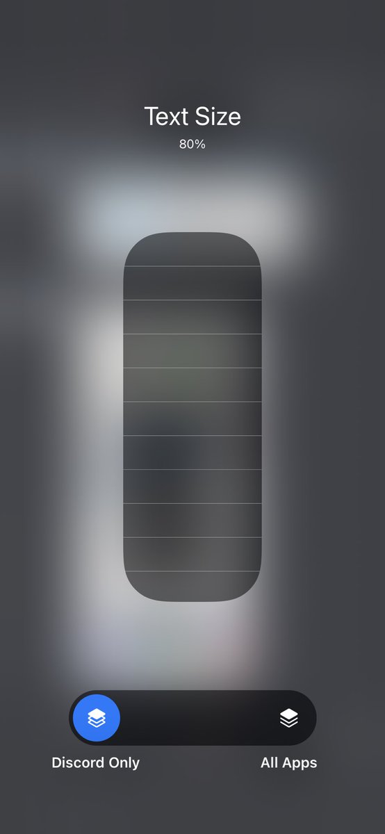 FoxRunTime's tweet image. First #iOS15beta7 change I’ve noticed: app-specific text sizes.