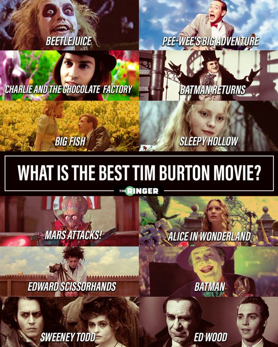 Happy Birthday to director Tim Burton!

Which film is your favorite? 