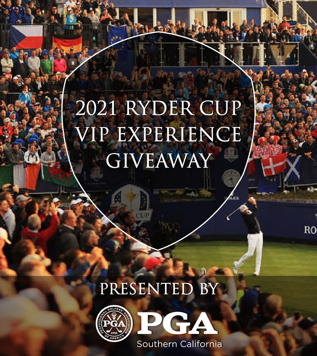 1 lucky winner &amp; guest enjoy every day of the Ryder Cup, hotel accommodations, three new outfits compliments of Radmor, a years supply of TaylorMade balls &amp; a $250 UnderPar US gift card to purchase greens fees across the U.S.! Enter here &gt; scpga.com/ryder-cup-2021 #WeAreSoCalPGA