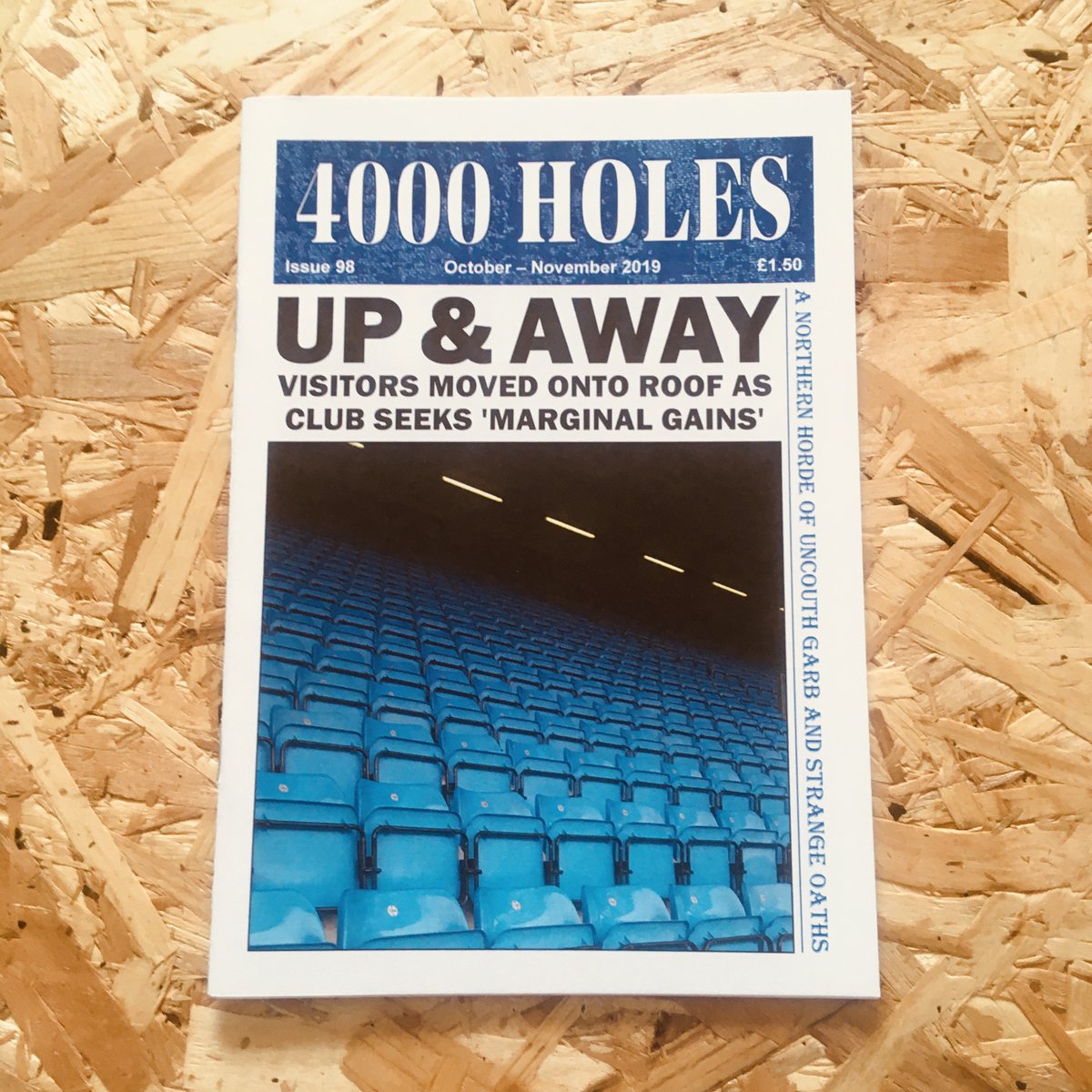 𝐍𝐄𝐖 | 4000 HOLES [<a href="/roversfanzine/">4,000 Holes</a>]

Just restocked and added some more issues of this long running #brfc fanzine!

🛒 stanchionbooks.com/collections/4-…
