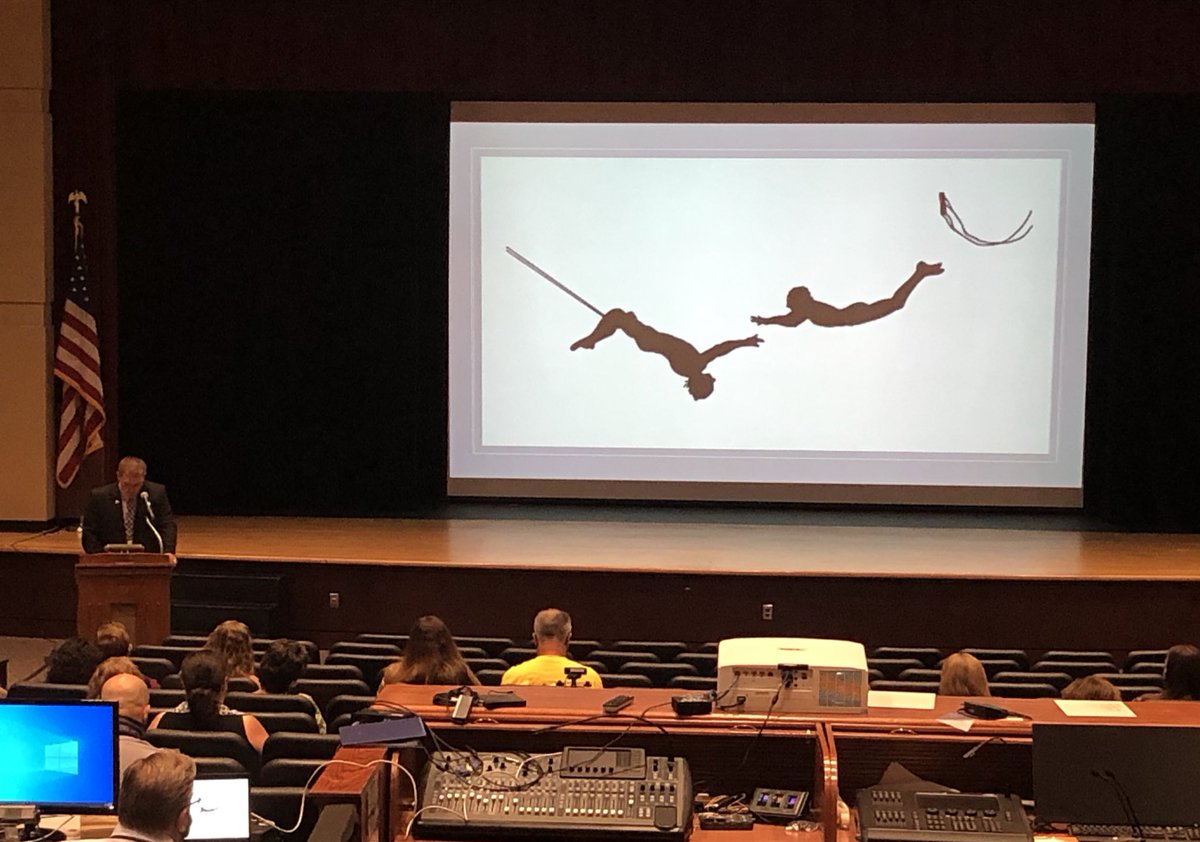 Next “first day:” all staff report! Amazing energy as the whole Bulldog family gathered for the first time since August 2019. Jamming with our HS band, celebrating our new staff, and being welcomed by our new fearless leader - no better way to start the year! #BSSDProud