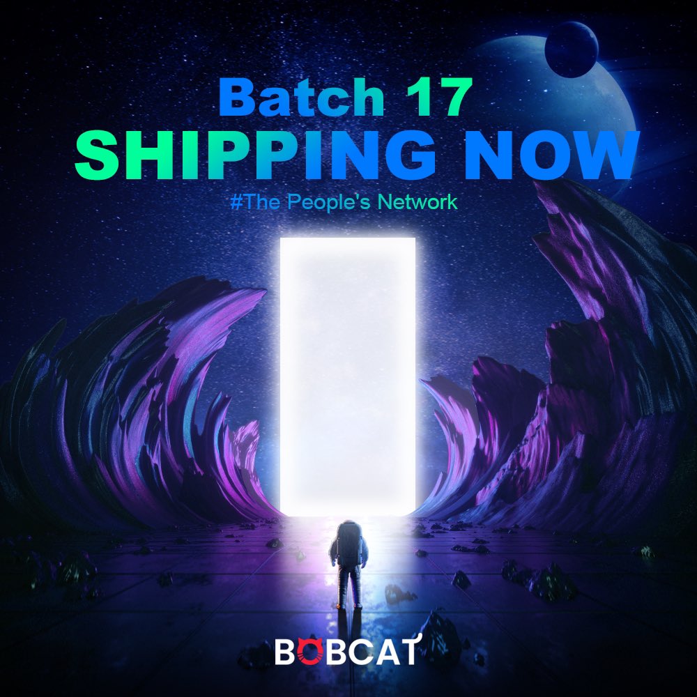 inpeoplewebeli's tweet image. 🔔🔔The Bobcats Are Coming🔔🔔

📦Batch 17 is shipped and on its way🚚
 
This batch includes:
🇺🇸US915 Order numbers: #173553 - #190960
&amp;amp;
🇪🇺EU868 Order numbers: #173550 - #190966

⏰These are for orders placed between 12pm PDT 5/1 and 23:59 PDT 5/5

Get Ready! #ThePeoplesNetwork