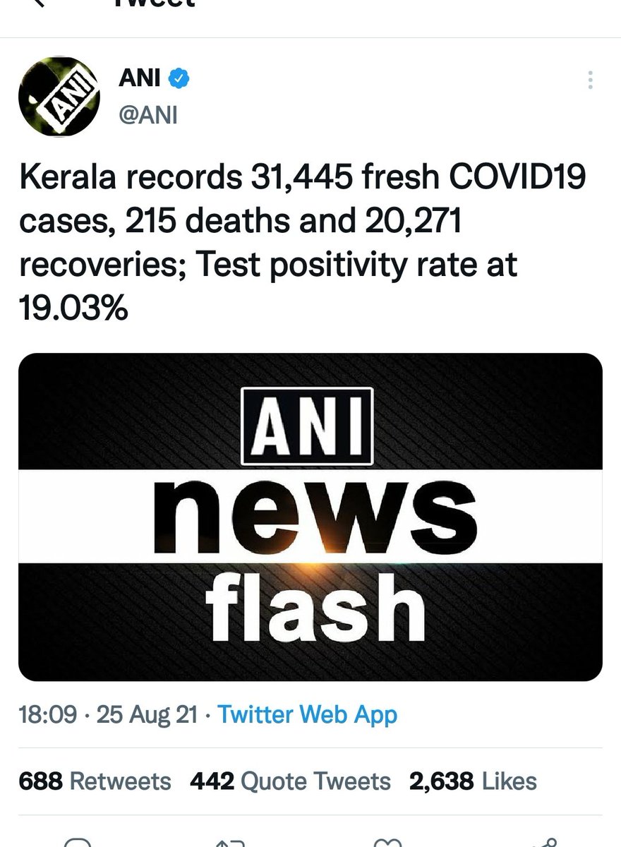 Kerala is exploding ... Records 31,445 New covid Cases!!!!!!
Wonder which #kumbhmela was going on there ?😑