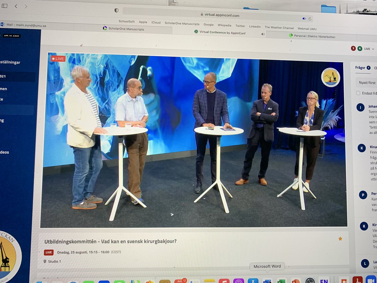 Malin Sund (@malinasund) on Twitter photo Bra diskussion om bakjoursfrågan på <a href="/Kirurgveckan201/">Kirurgveckan2021</a> #kv2021. Heja Micke Ö 👍🏻👍🏻 <a href="/RegionVbtn/">Region Västerbotten</a> <a href="/SKFredaktion/">Svensk Kirurgi, tidning</a> <a href="/umeauniversitet/">Umeå universitet</a> Bra diskussion om bakjoursfrågan på <a href="/Kirurgveckan201/">Kirurgveckan2021</a> #kv2021. Heja Micke Ö 👍🏻👍🏻 <a href="/RegionVbtn/">Region Västerbotten</a> <a href="/SKFredaktion/">Svensk Kirurgi, tidning</a> <a href="/umeauniversitet/">Umeå universitet</a>