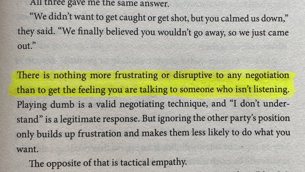 3)Never Split The Difference