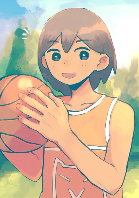 「前髪 バスケットボール」のTwitter画像/イラスト(古い順)