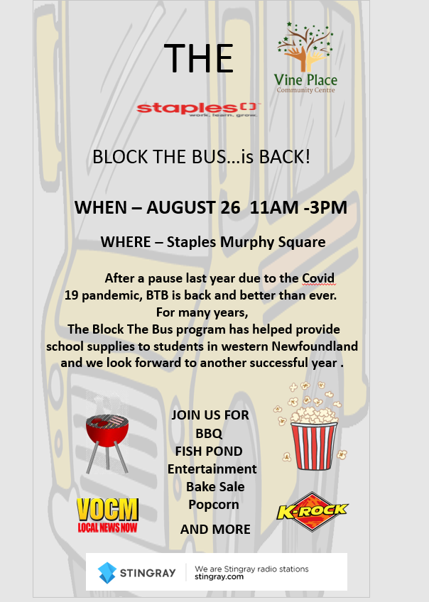 1039KRock's tweet photo. (Aug 25)

Our #BlockTheBus event is happening tomorrow! We'd love to have you stop by. https://t.co/wCnIS46nHF