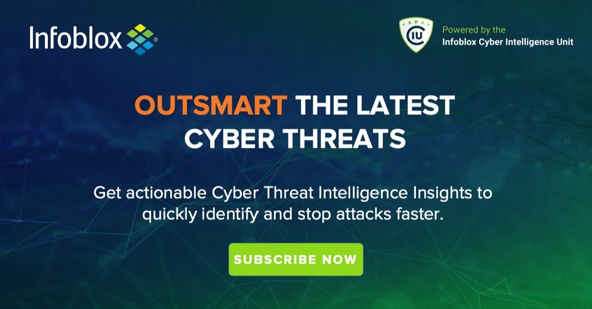 gc0x's tweet image. Block and remediate threats faster with real-time threat intel from the @Infoblox Cyber Intelligence Unit: 🧠

#ThreatIntelligence #ThreatIntel #CyberThreatIntelligence #Infoblox bit.ly/2ULhqa2