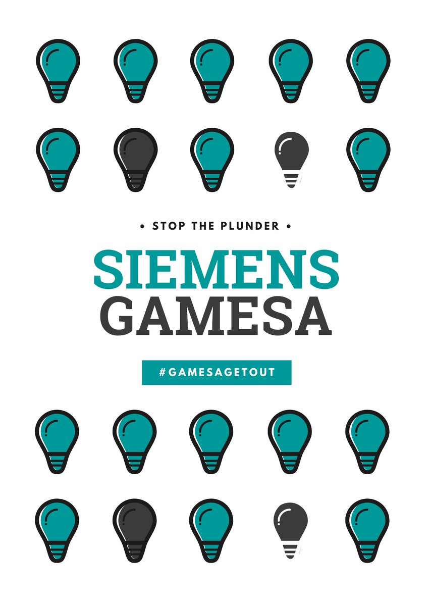 WsnsOrg's tweet photo. 🤑Behind the decisions there are people. @SiemensGamesa decided to plunder the natural resources of #WesternSahara in 2013, without asking the thousands of Sahrawis living under #Moroccan occupation, in exile, and in the refuge
It is easier to take the money...

#GamesaGetOut https://t.co/iUqusilUCn