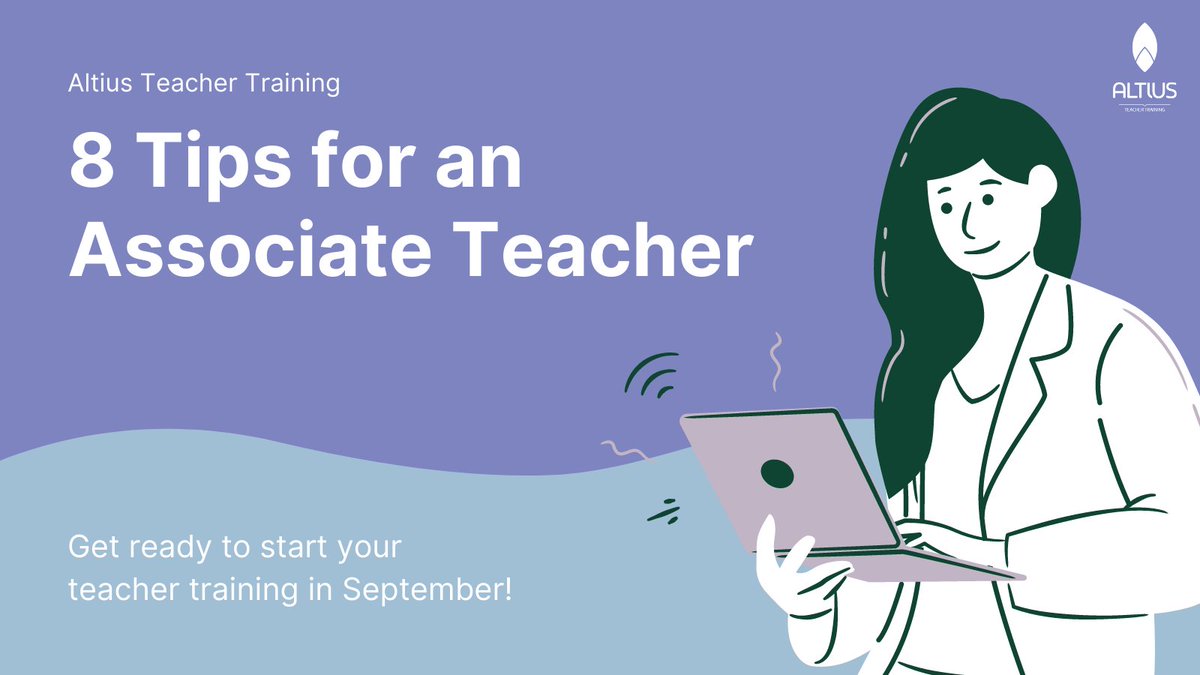 We're looking forward to welcoming our new Associate Teachers to @AltiusTT next week. Have a read of our top tips for anyone embarking on, or thinking about, teacher training: tinyurl.com/nanf6f8