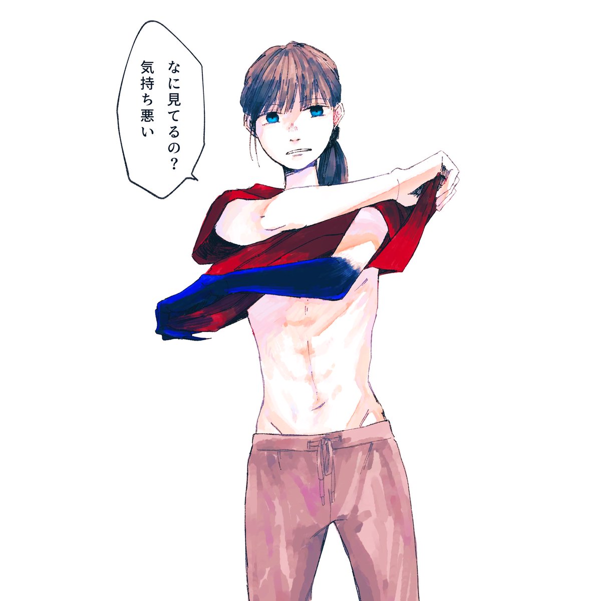 オベロン…
身長175cm…体重56kg…
BMI18.5…ギリギリ普通体型…
適性体重66.6kg…これより-10.6kg…
体脂肪なさすぎて骨も筋肉浮いて見えるタイプだ… 