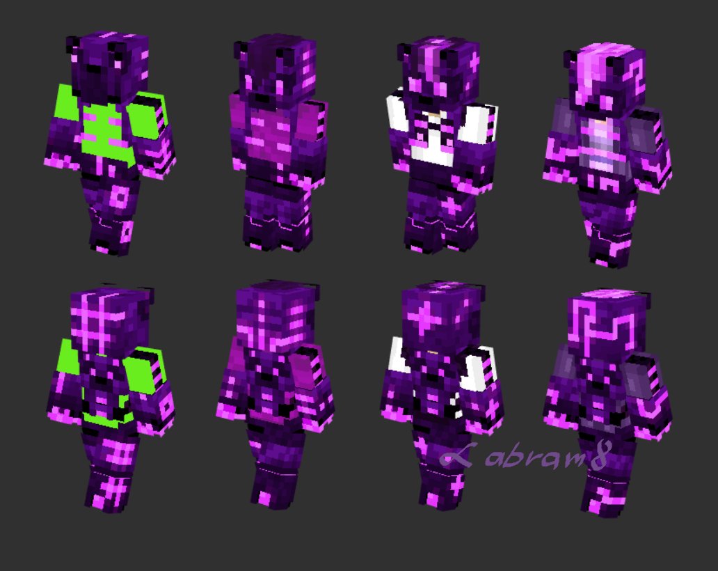 Ender Demon  Minecraft Skin