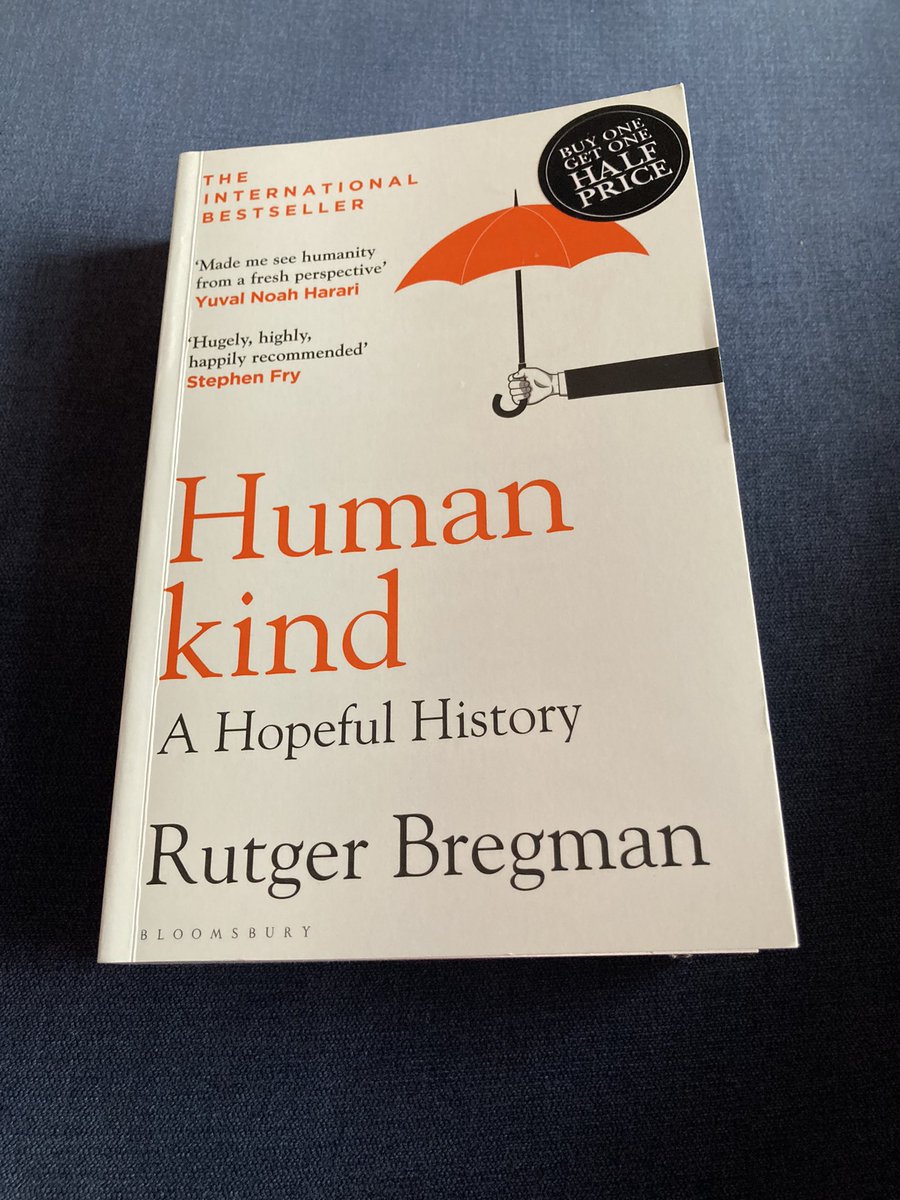 wonderfully uplifting and deeply insightful offering from <a href="/rcbregman/">Rutger Bregman</a> … makes a pleasant change to be confronted by the endless potential and optimism humanity can afford us … highly recommended