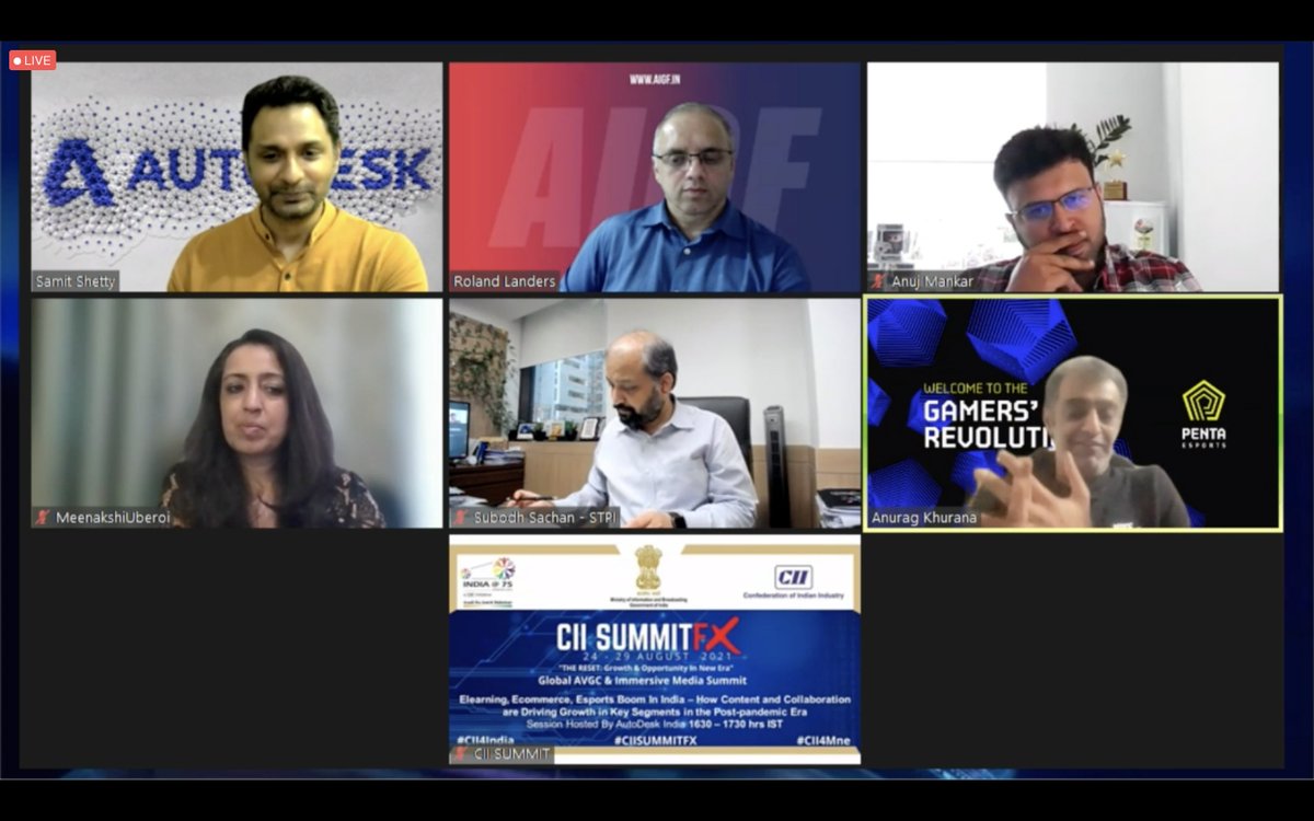 AnimationXpress's tweet photo. Subodh Sachan, Director - MD & CEO STPI Next "The pandemic has changed the ecosystem all-together. Learning has now become E-learning. What is further required is real collaboration, so that a new form of content can be created."
#CII #SummitFX #2021 #global #Animation https://t.co/K0J0K98646