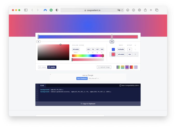 CSS Gradient