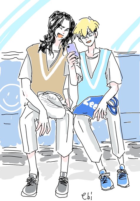 双子コーデのtwitterイラスト検索結果 古い順