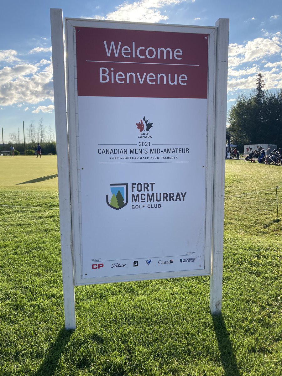 TimothyTour's tweet image. Excited to be competing in the Canadian Mid-Amateur at @FortMcMurrayGC.  This course is so good.  Play it if you get the chance.