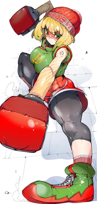 水曜ファンアートコーナーです!
今回は…今回も?大人気スポーティ格闘ゲームARMSよりミェンミェンです!アプデ…まだスか? 